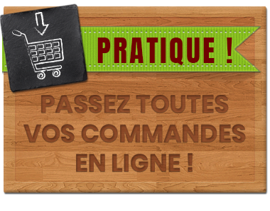 Passez commande en ligne